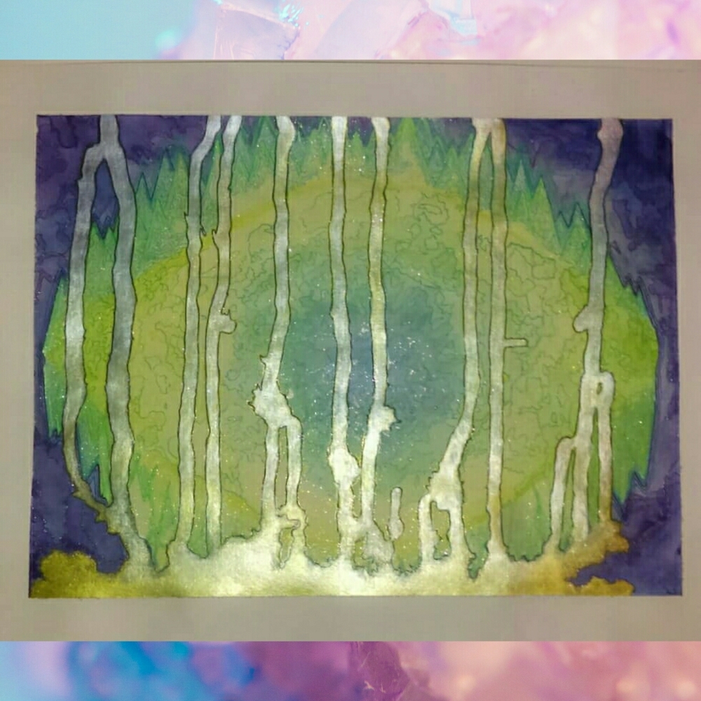 Dripping With Gold - Abstract Painting